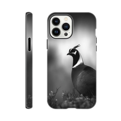 Pheasant — iPhone Case | Black and White - chaipeau