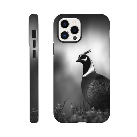 Pheasant — iPhone Case | Black and White - chaipeau