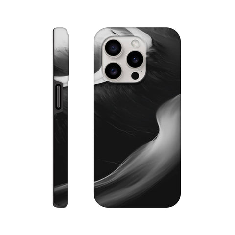 Glacier River — iPhone Case | Black and White - chaipeau