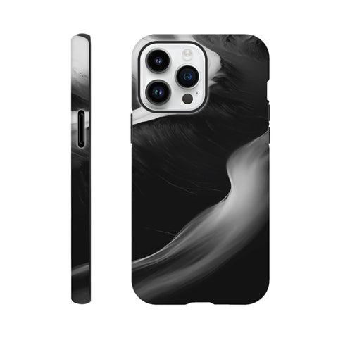 Glacier River — iPhone Case | Black and White - chaipeau