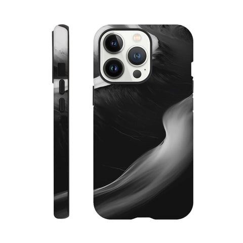Glacier River — iPhone Case | Black and White - chaipeau
