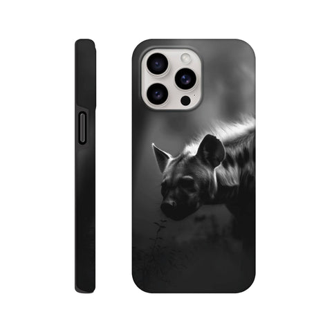 Spotted Hyena — iPhone Case | Black and White - chaipeau