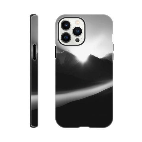 Terskey Alatau — iPhone Case | Black and White - chaipeau