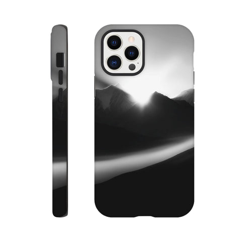 Terskey Alatau — iPhone Case | Black and White - chaipeau