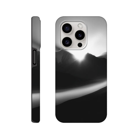 Terskey Alatau — iPhone Case | Black and White - chaipeau