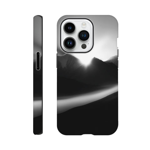 Terskey Alatau — iPhone Case | Black and White - chaipeau
