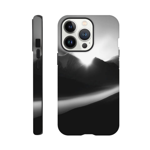 Terskey Alatau — iPhone Case | Black and White - chaipeau