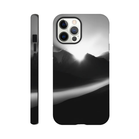 Terskey Alatau — iPhone Case | Black and White - chaipeau