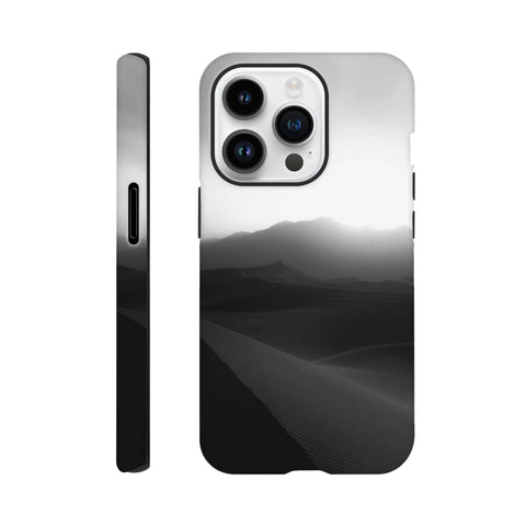 Tsagaan Suvarga — iPhone Case | Black and White - chaipeau