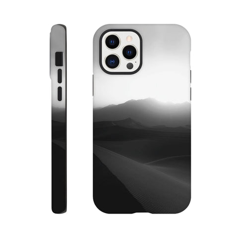 Tsagaan Suvarga — iPhone Case | Black and White - chaipeau