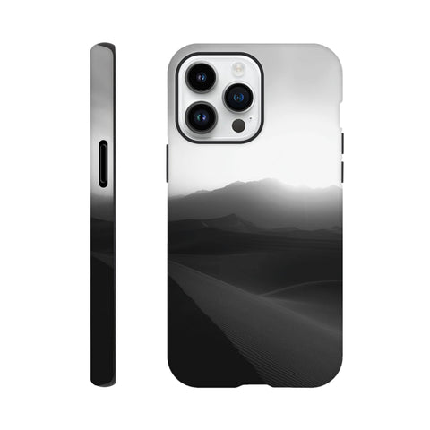 Tsagaan Suvarga — iPhone Case | Black and White - chaipeau