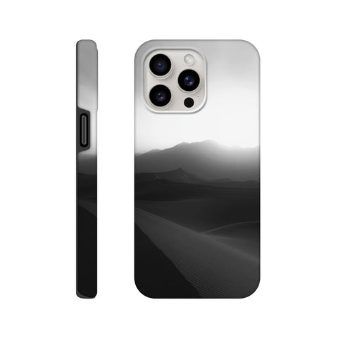 Tsagaan Suvarga — iPhone Case | Black and White - chaipeau