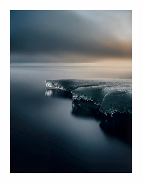 Main image Edge of the Shelf – Antarctic Ice Shelf Fine Art Print