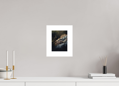 15 x 20 cm, Fine Art Print — Unframed "Silent Warning" – Prairie Rattlesnake Wildlife Fine Art Print