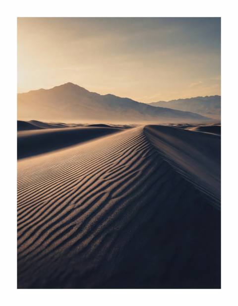 Main image "Sand Sculpture" – Abstract Dune Crest Fine Art Print