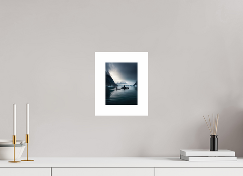 15 x 20 cm, Fine Art Print — Unframed Orca Passage – Killer Whale Wildlife Fine Art Print