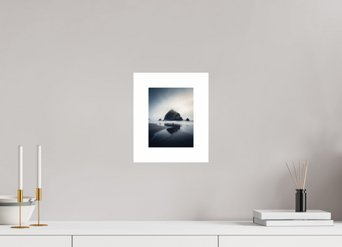 15 x 20 cm, Fine Art Print — Unframed Sentinel of the Mist – Pacific Sea Stack Fine Art Print