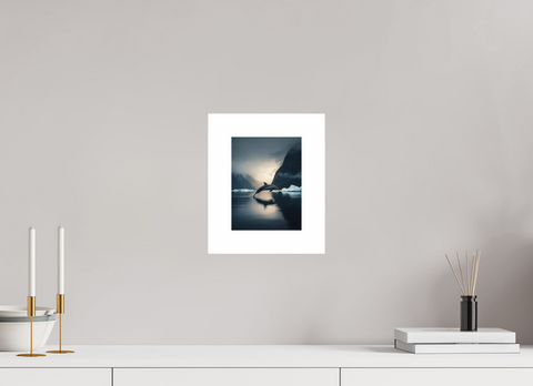 15 x 20 cm, Fine Art Print — Unframed Hourglass Flight – Antarctic Dolphin Wildlife Fine Art Print