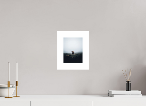 15 x 20 cm, Fine Art Print — Unframed "Highland Sentinel" – Madeiran Cattle Fine Art Print