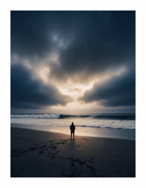 Main image Edge of the World – Cinematic Pacific Coast Fine Art Print