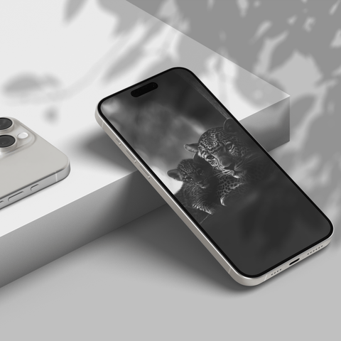 Mobile Wallpapers Vol. 1 — Wildlife | Black and White - chaipeau