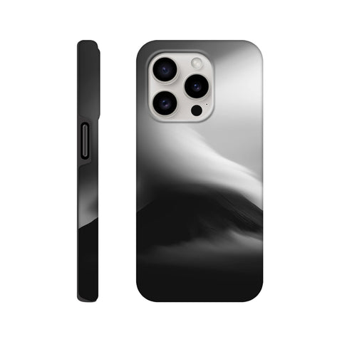 El Misti Volcano — iPhone Case | Black and White - chaipeau